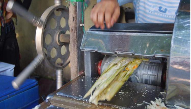 singapore sugarcane squeeze